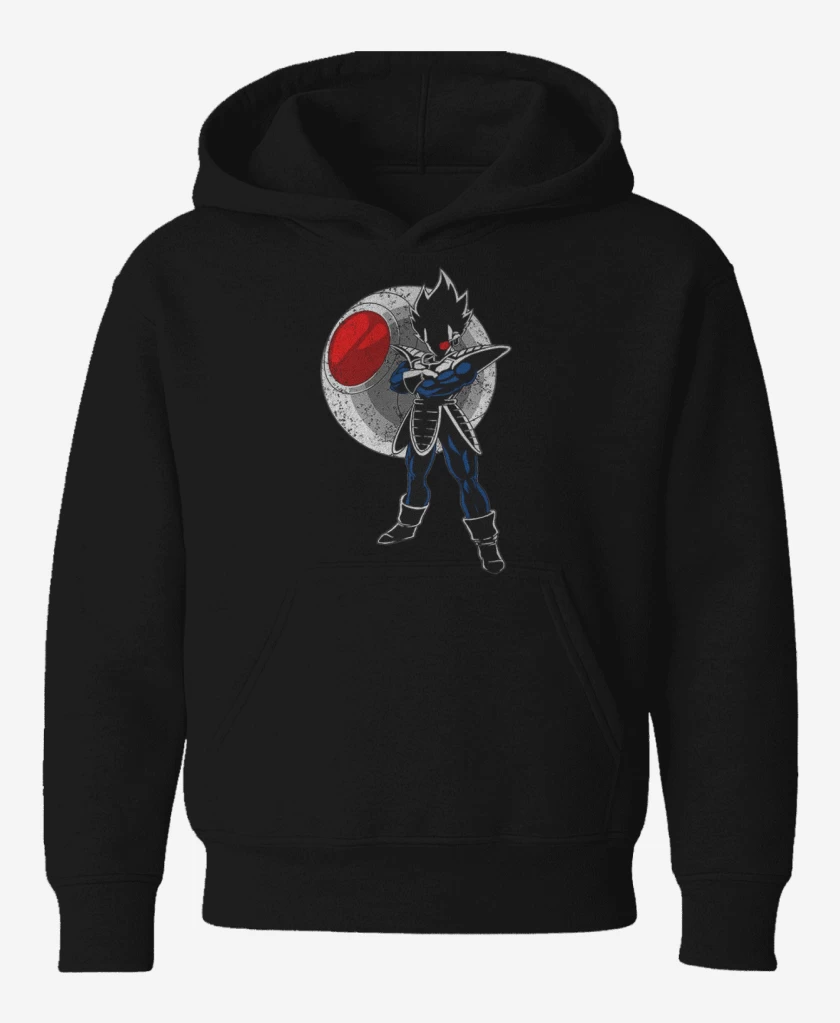 Poleron de niño Negro de principe vegeta 