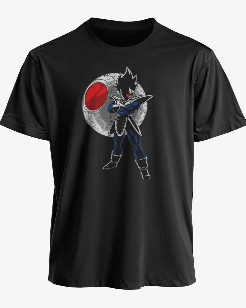Polera premium Negro de principe vegeta 