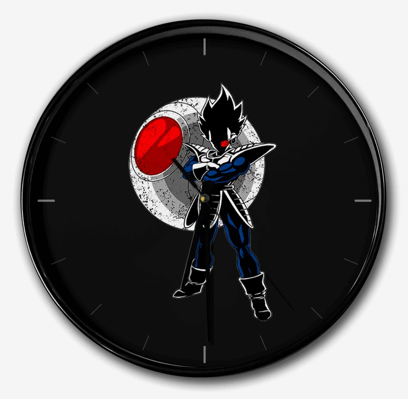 Reloj Negro de principe vegeta 