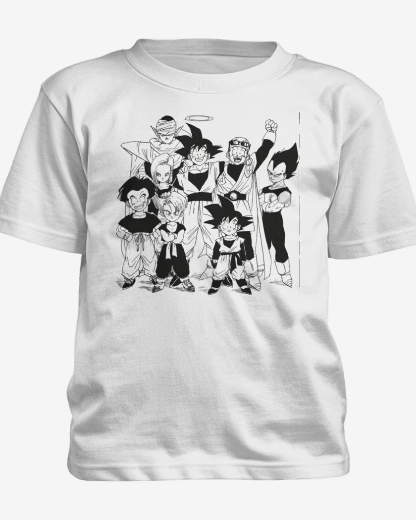 Polera de niño Blanco de Guerreros Z