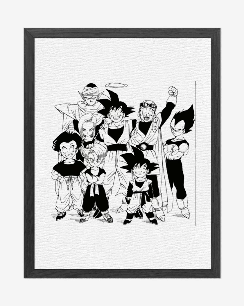 Cuadro decorativo Blanco de Guerreros Z