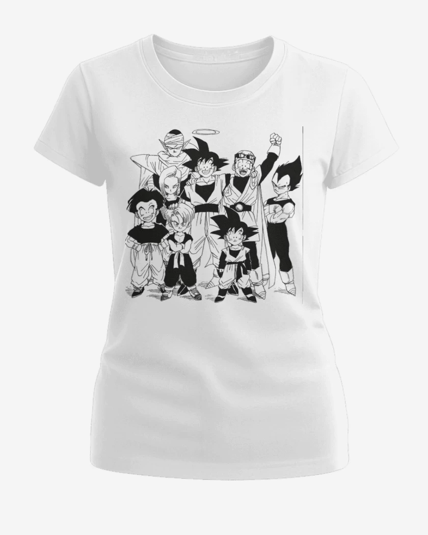 Polera de Mujer Blanco de Guerreros Z