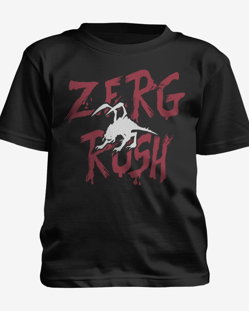 Polera de niño Negro de StarCraft - Zerg Rush