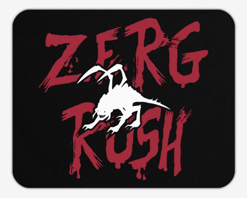 Mousepad StarCraft - Zerg Rush