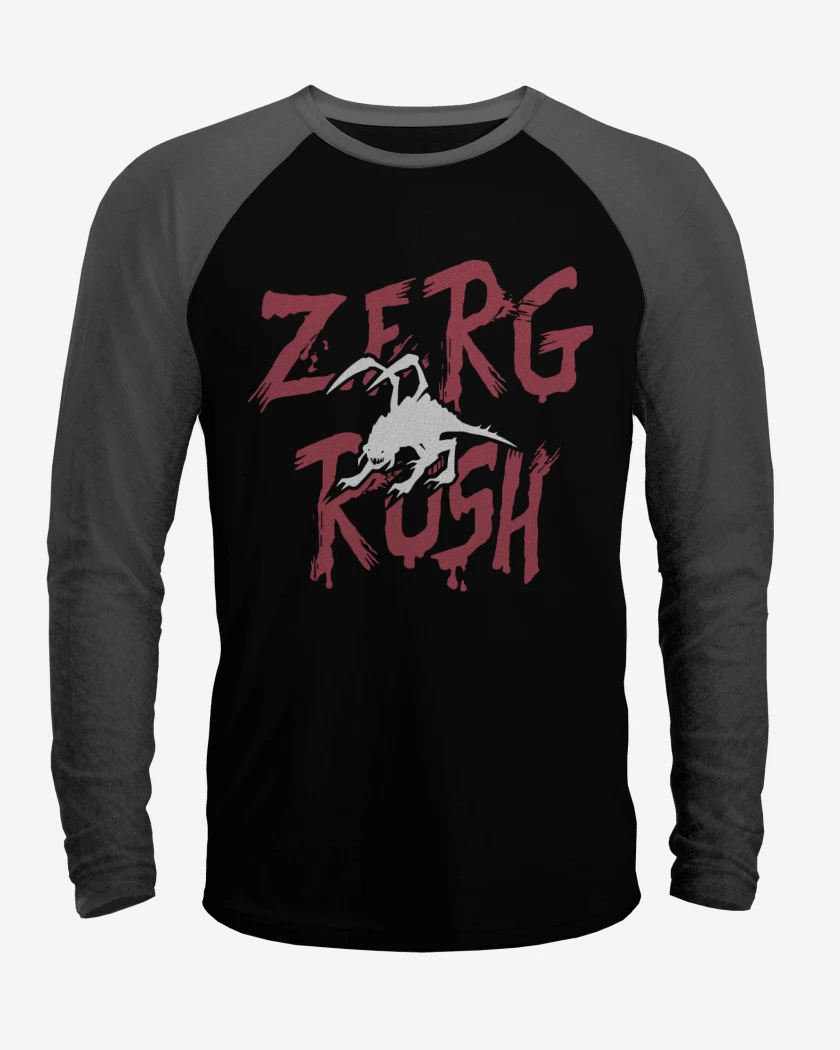 Polera Raglan StarCraft - Zerg Rush