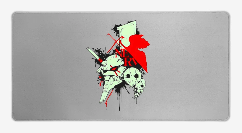 Mouse pad Gamer Gris Melange de Nerv Eva