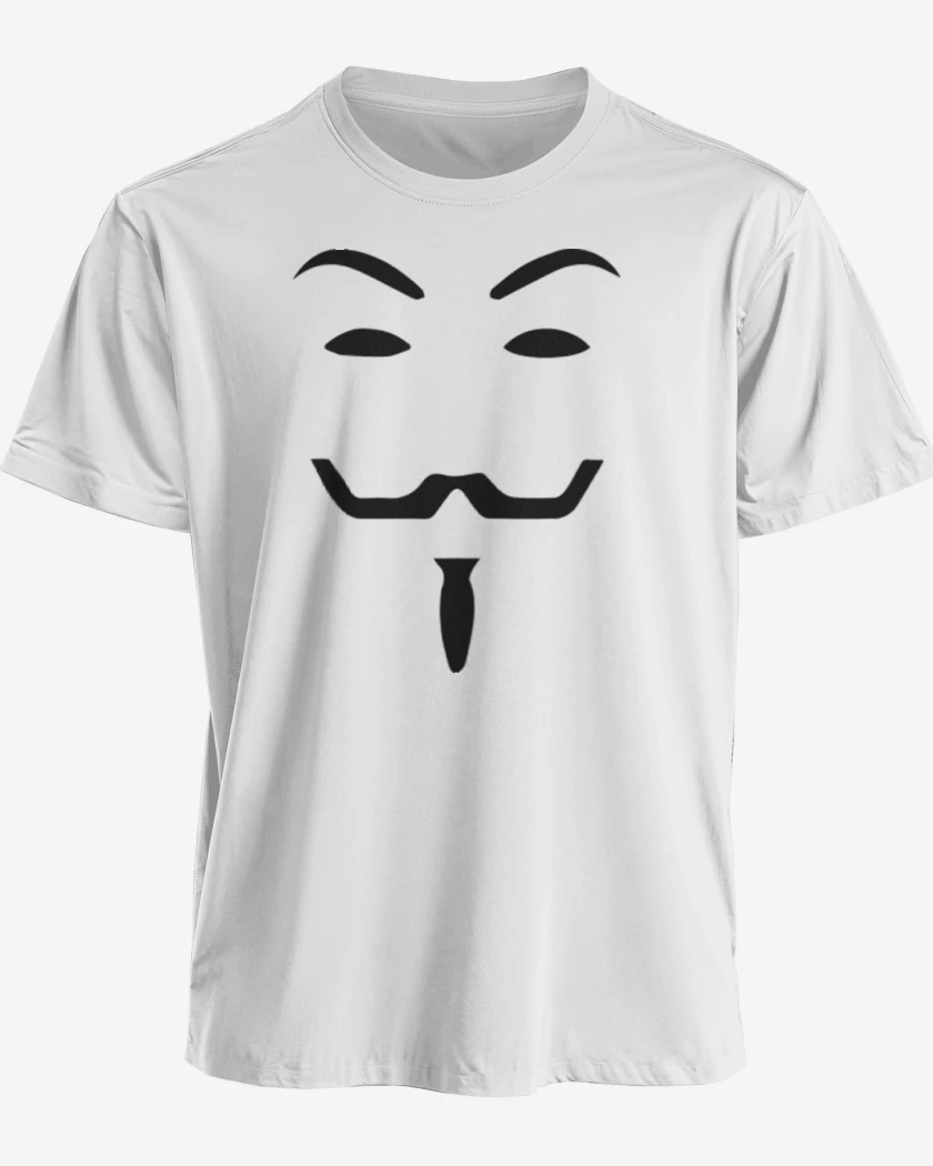 Polera V máscara