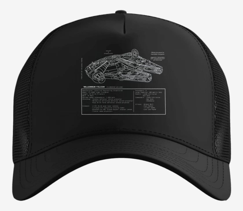 Gorro Halcón milenario 2