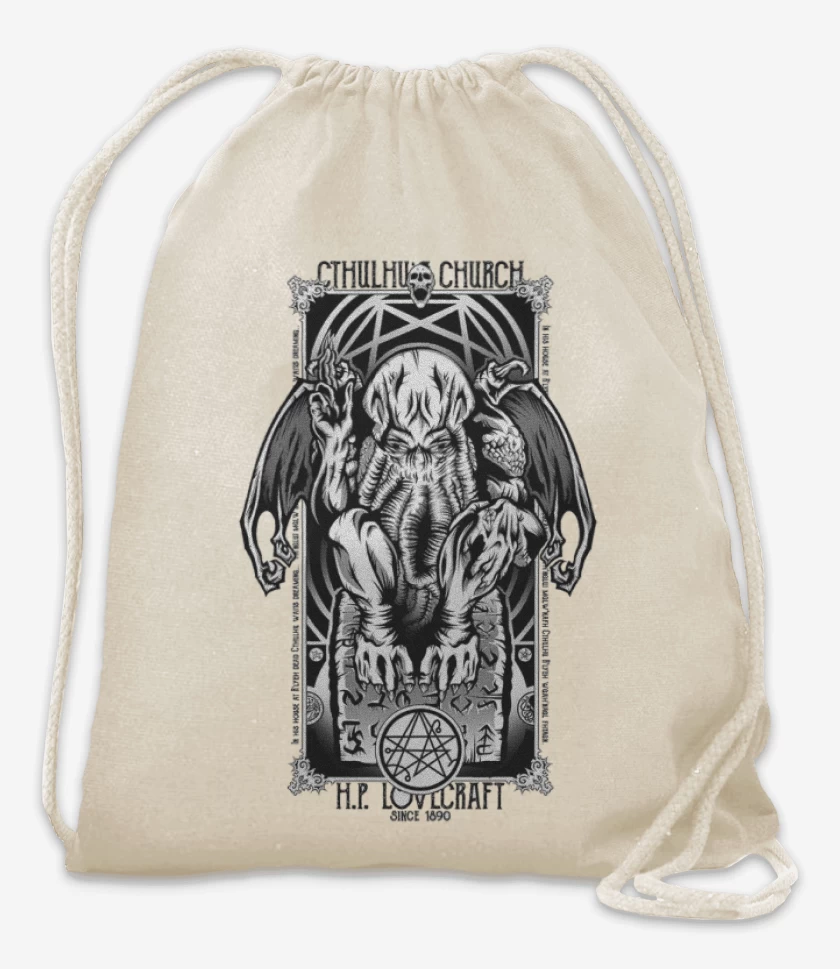 Mochila Blanco de Cthulhu 4