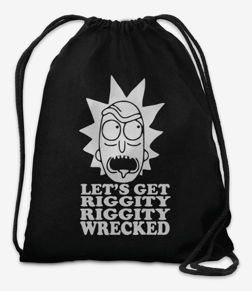 Mochila Negro de Lets get