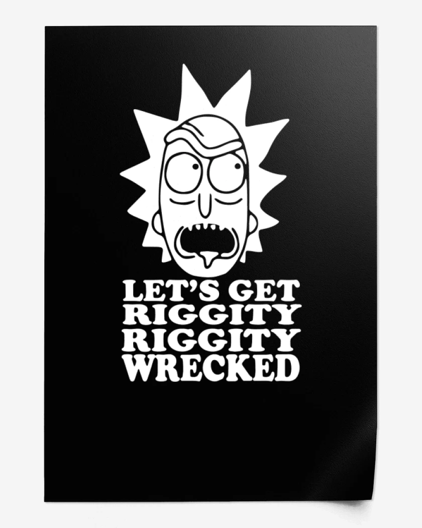 Print Negro de Lets get