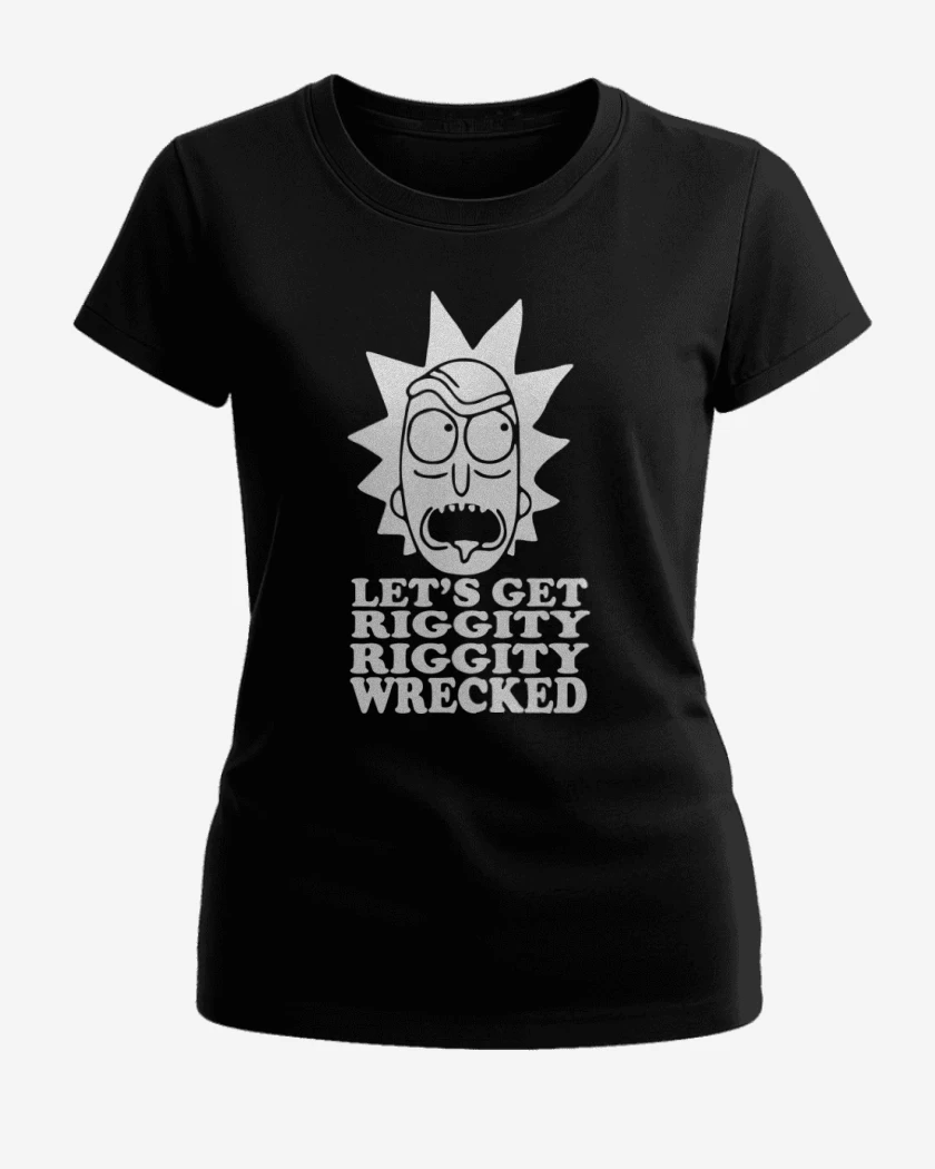 Polera de Mujer Negro de Lets get