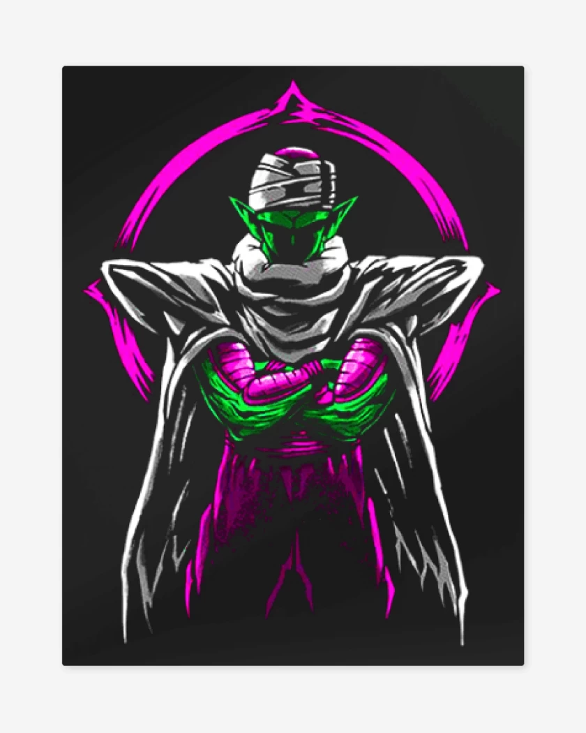 Print metalico Negro de Piccolo 3