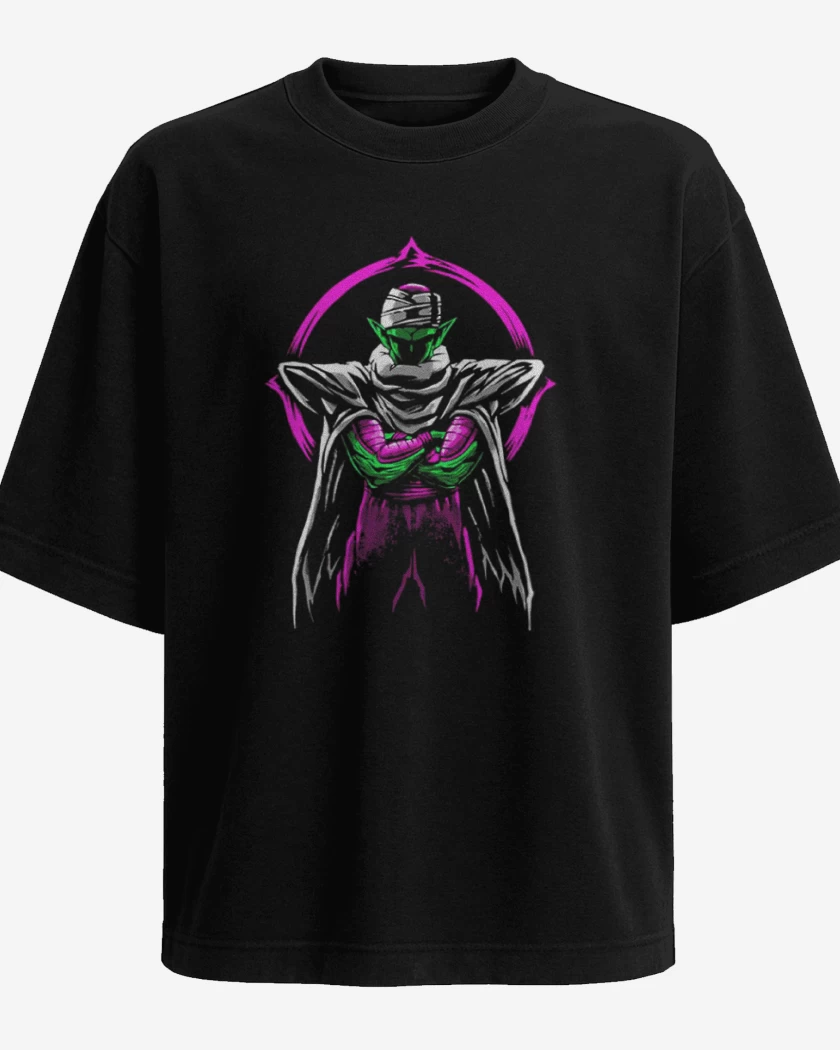 Polera Oversize Negro de Piccolo 3