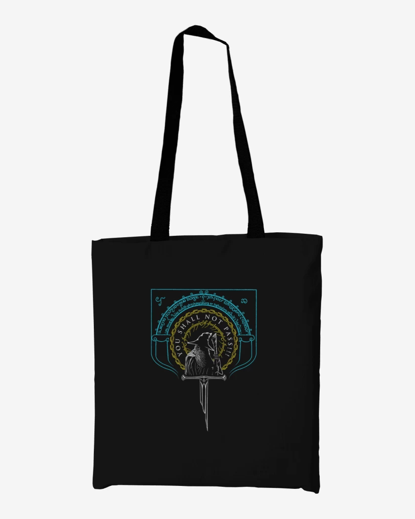 Totebag You Shall Not Pass