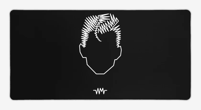 Mouse pad Gamer Negro de Alex Turner