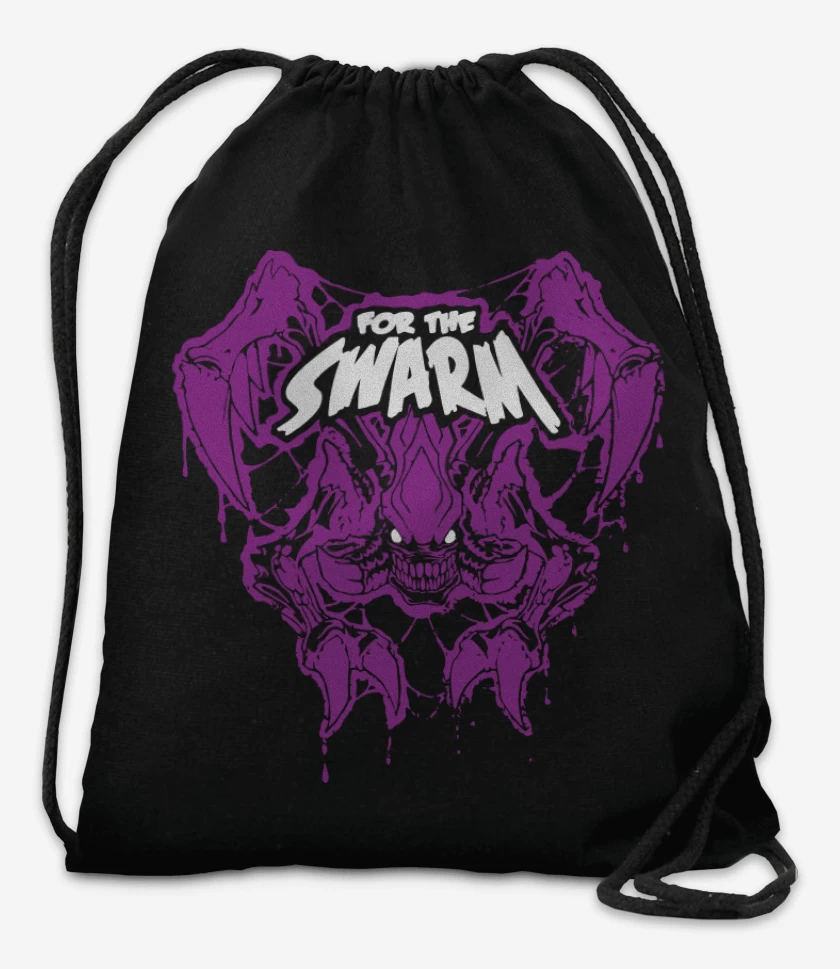 Mochila Negro de StarCraft - For The Swarm