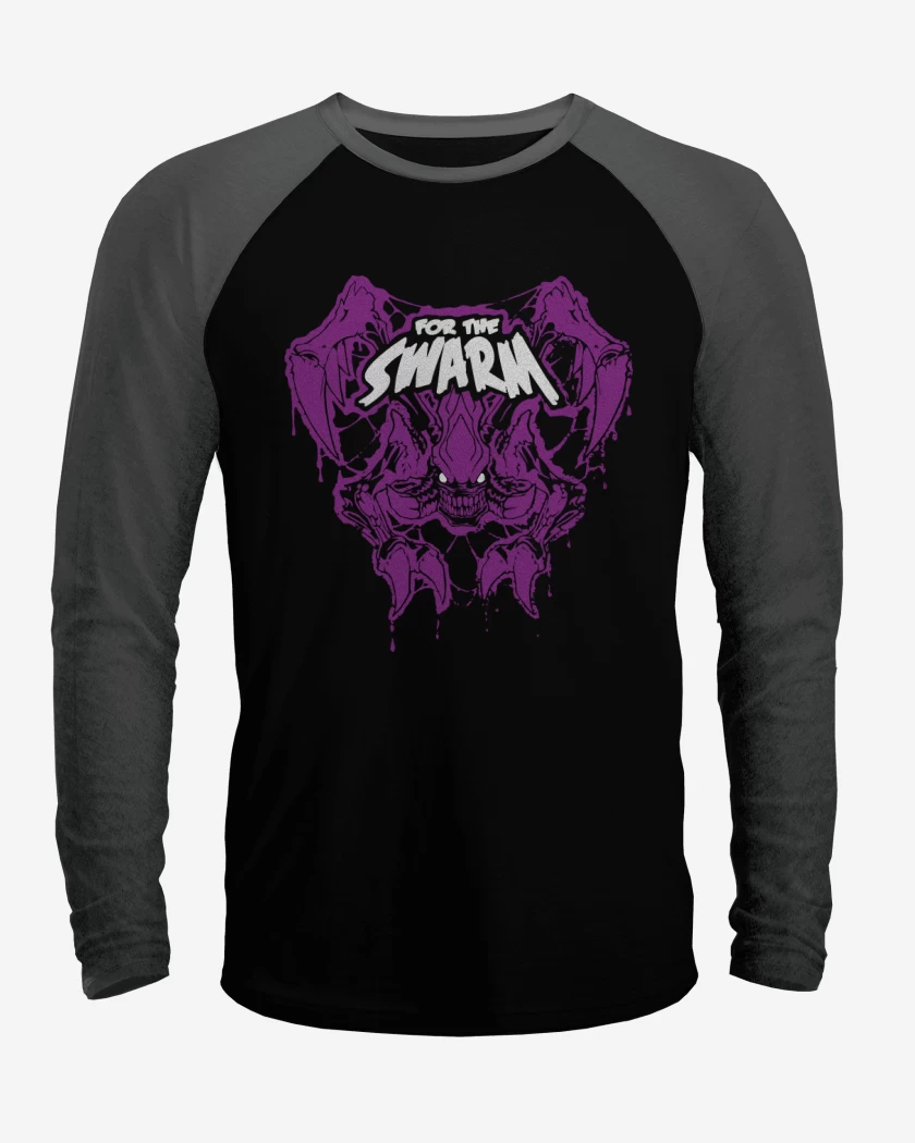 Polera Raglan StarCraft - For The Swarm