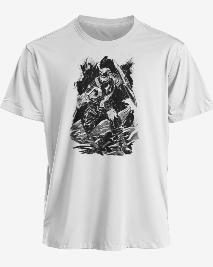 Polera premium Capitan america 4