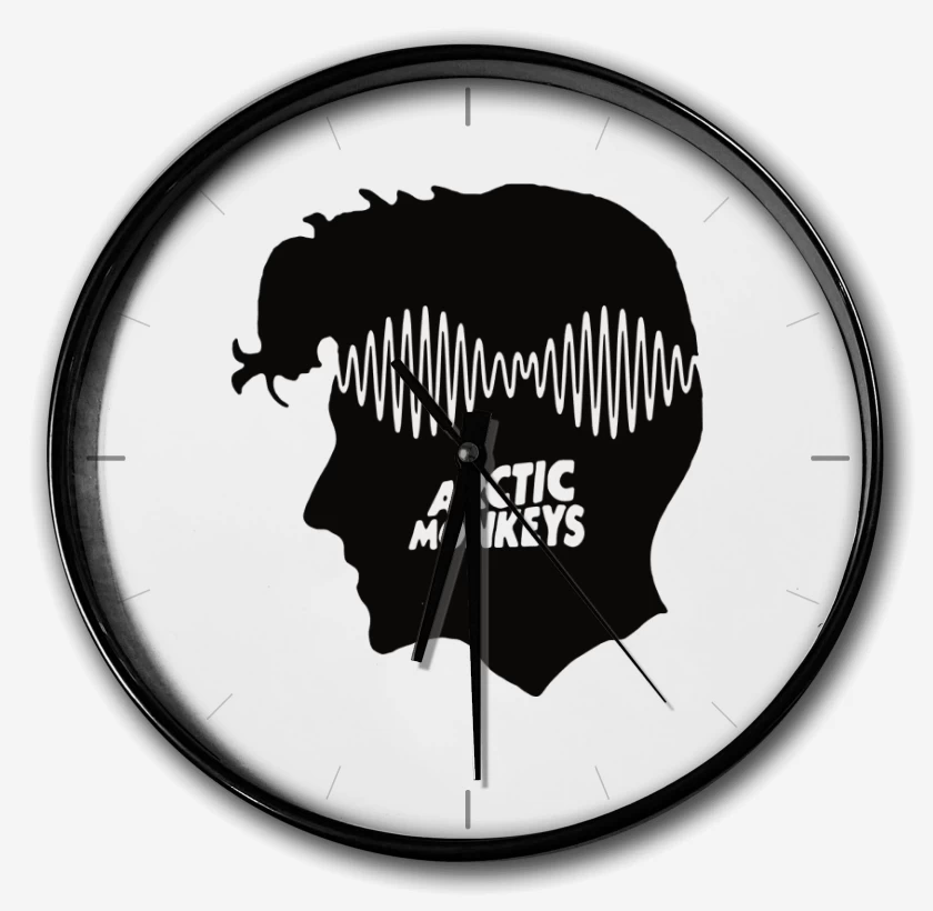 Reloj Blanco de artic monkeys perfil