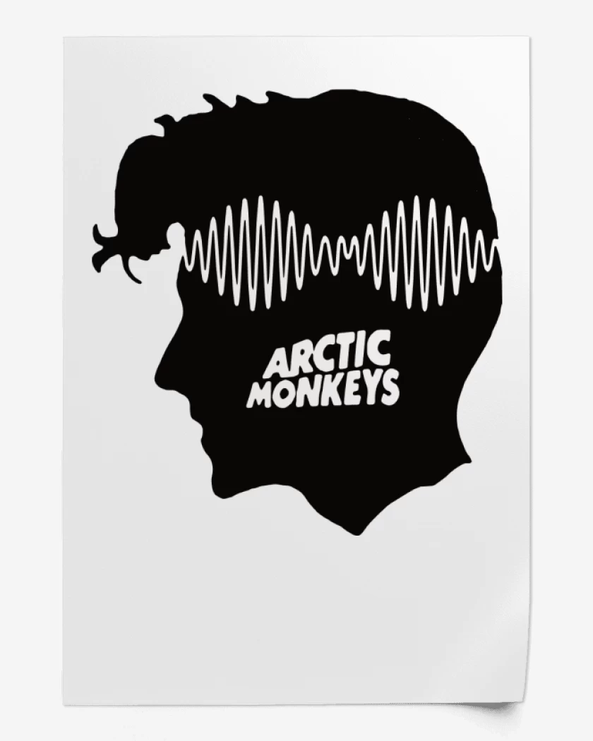 Print artic monkeys perfil