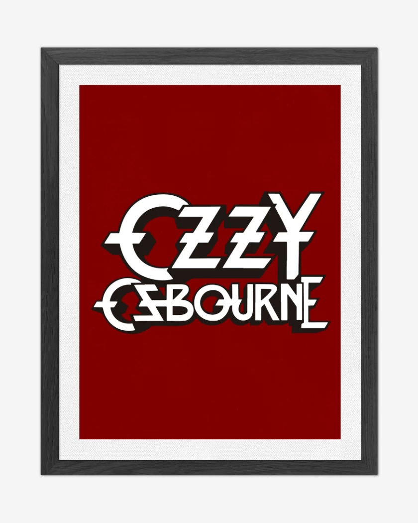 Cuadro decorativo Rojo de ozzy
