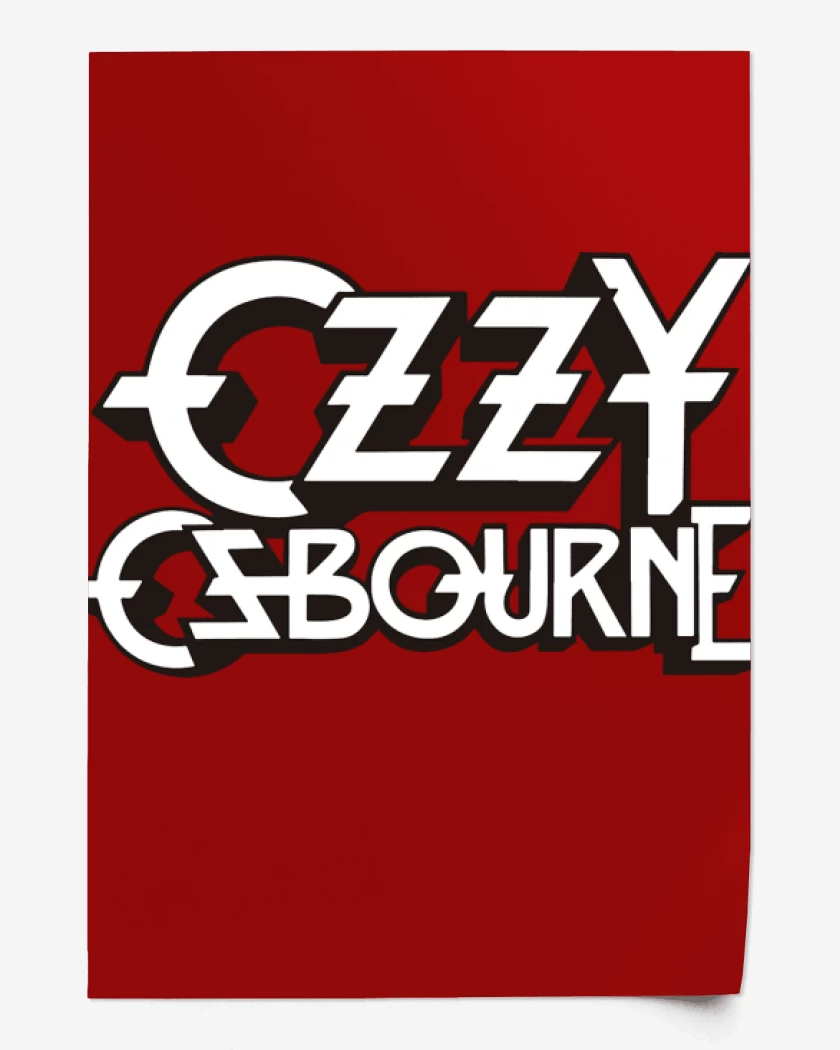 Print Rojo de ozzy