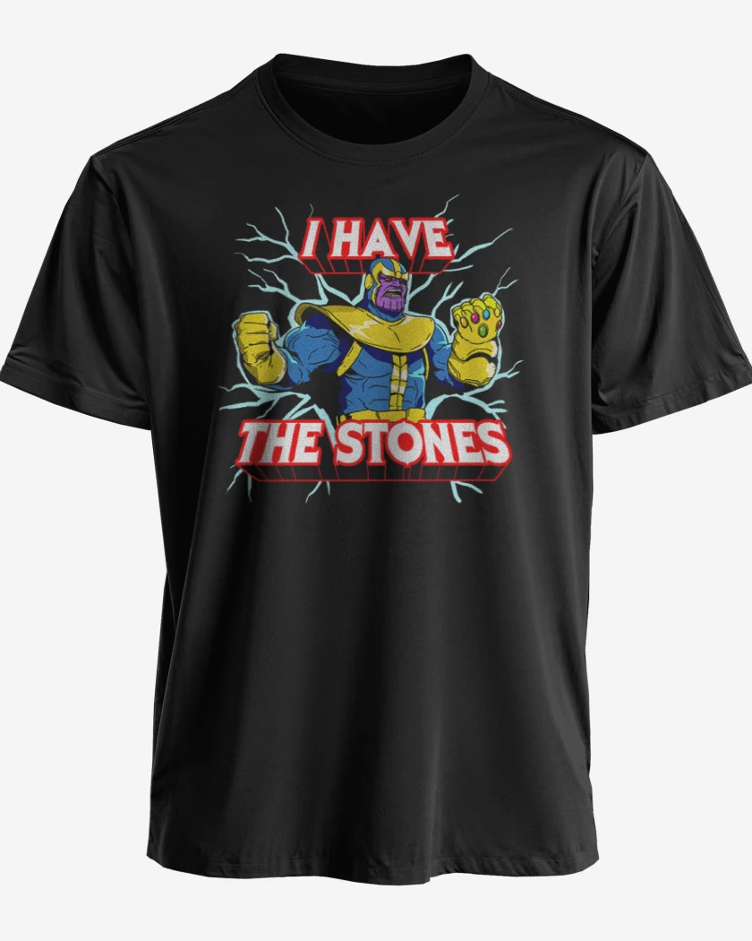 Polera premium Negro de Thanos 2