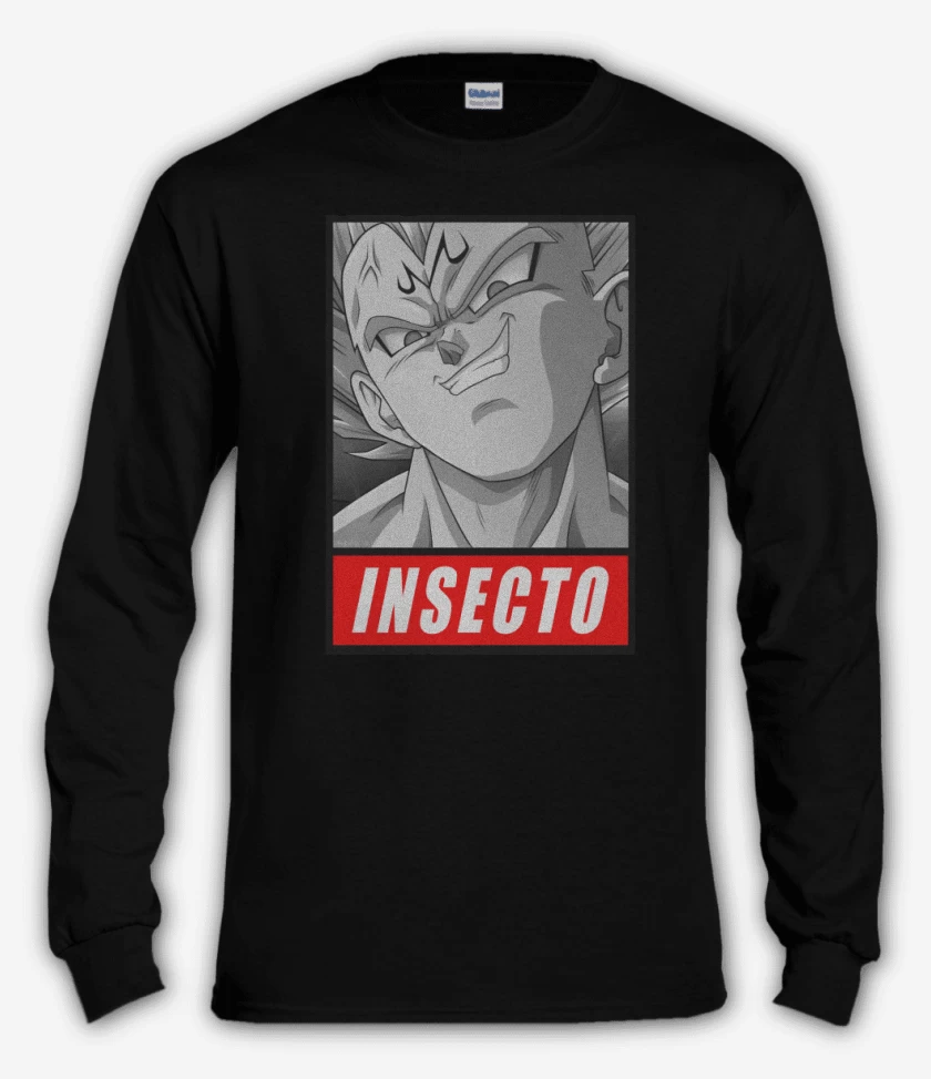 Polera manga larga Negro de Insecto 2