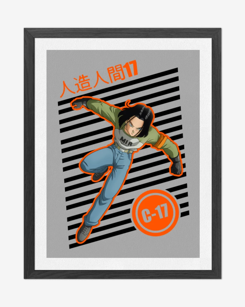 Cuadro decorativo Campeon androide 17