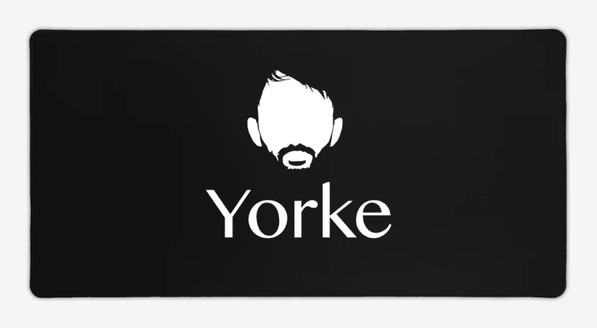Mouse pad Gamer Negro de Yorke