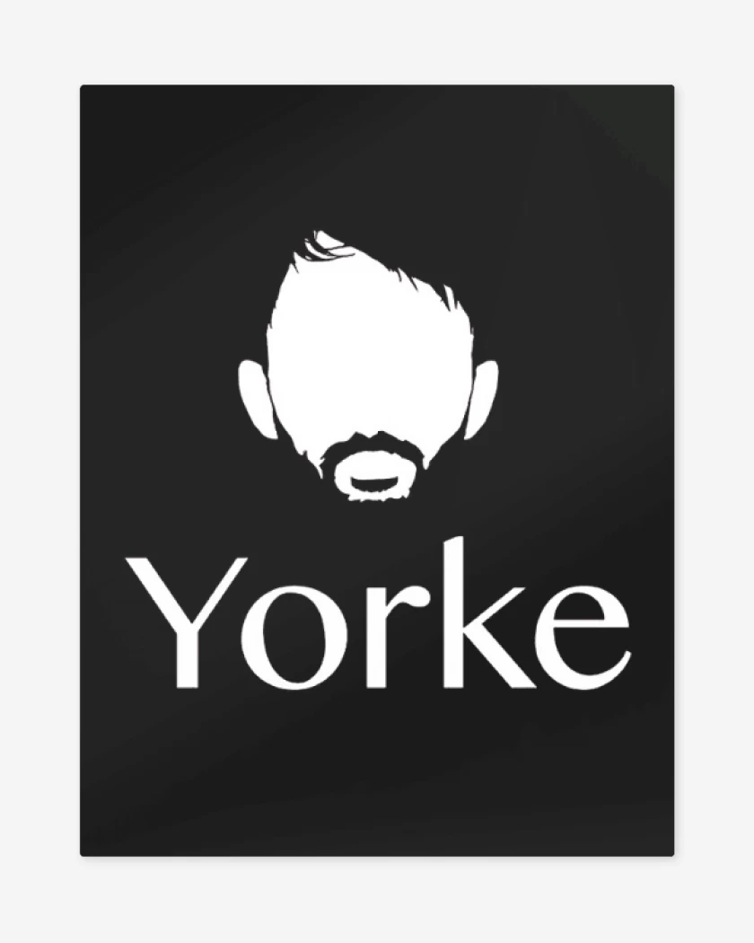 Print metalico Yorke