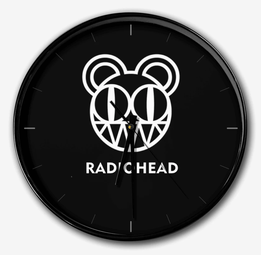 Reloj Negro de Radiohead - Logo