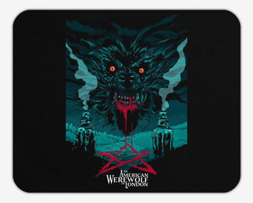Mousepad Hombre lobo americano en londres