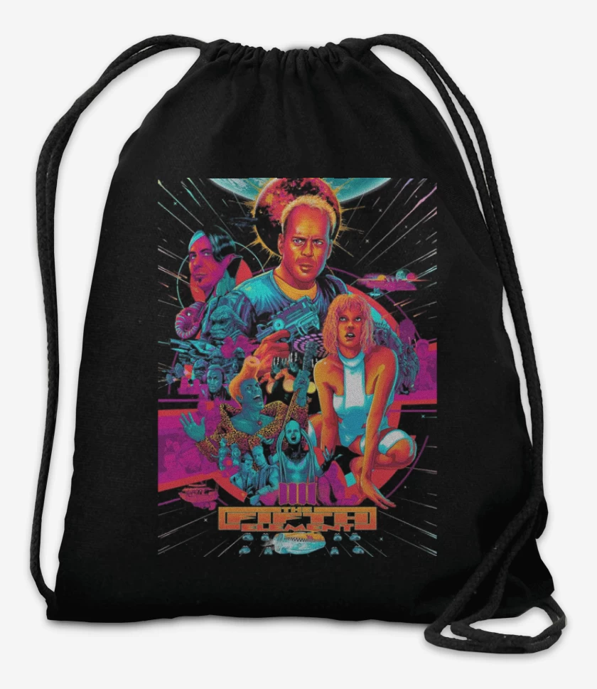 Mochila Negro de El quinto elemento