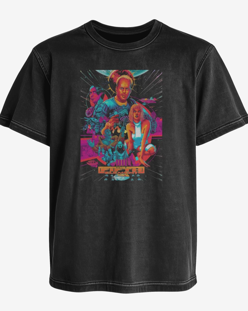 Polera desgastada El quinto elemento