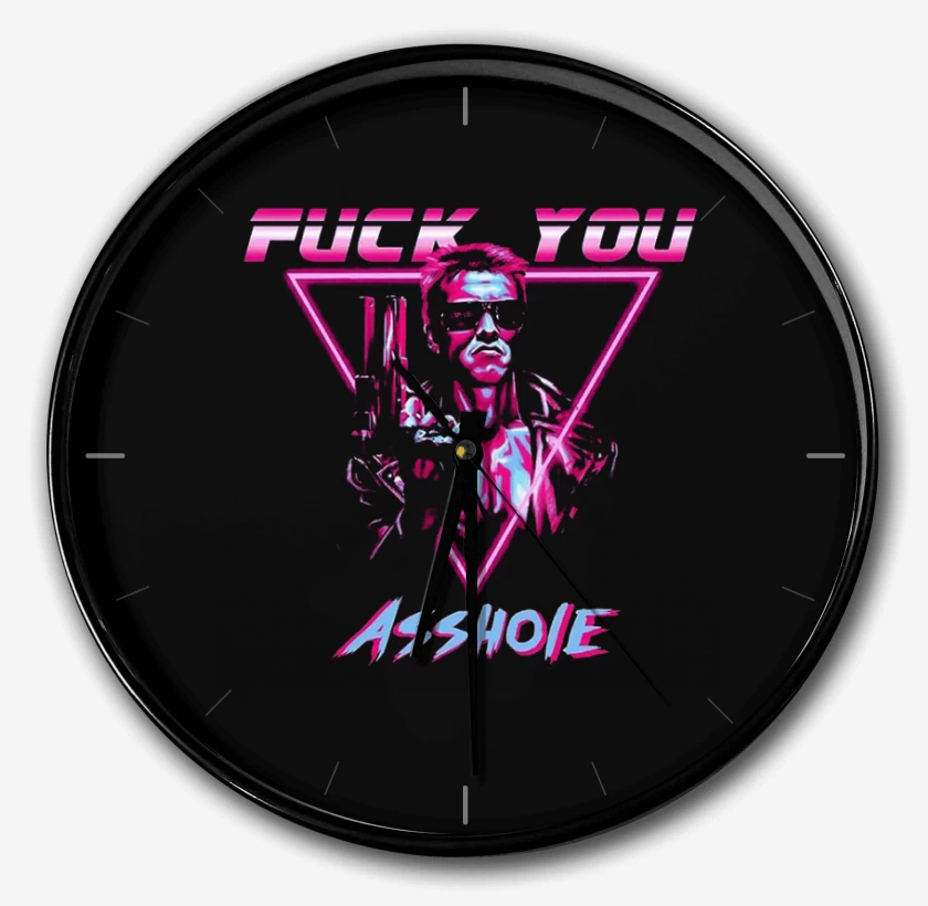 Reloj Terminator fuck you