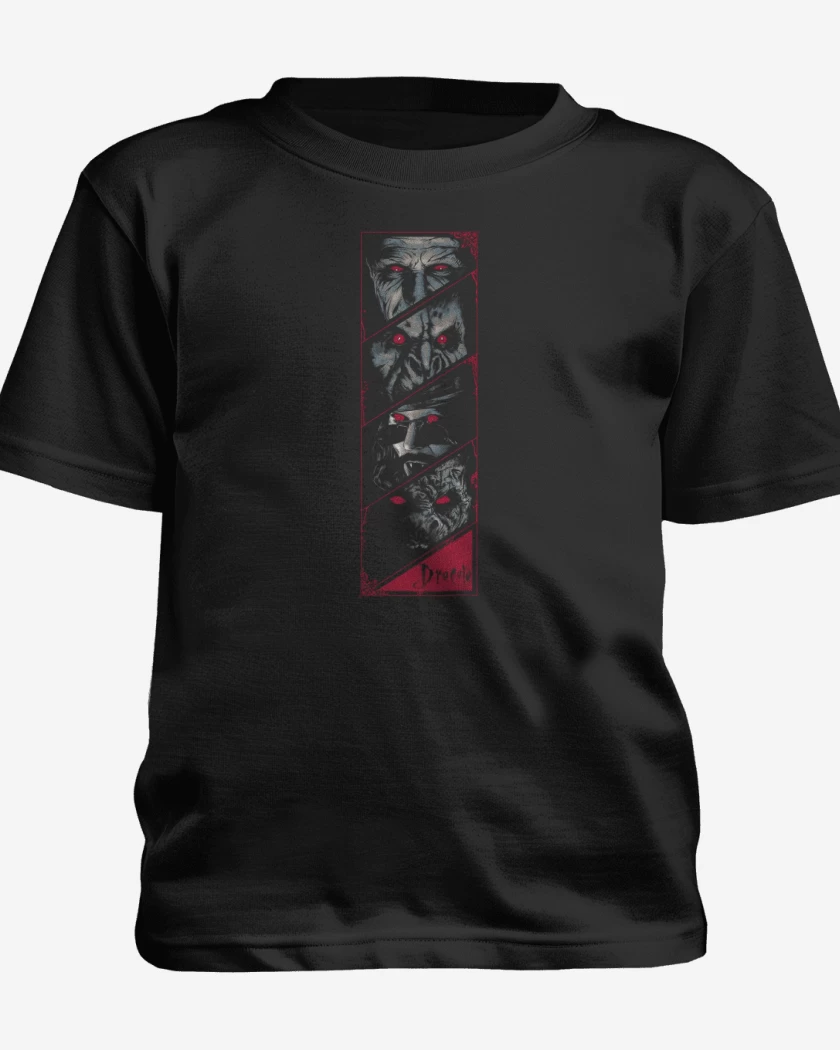 Polera de niño Negro de Dracula bram stoker