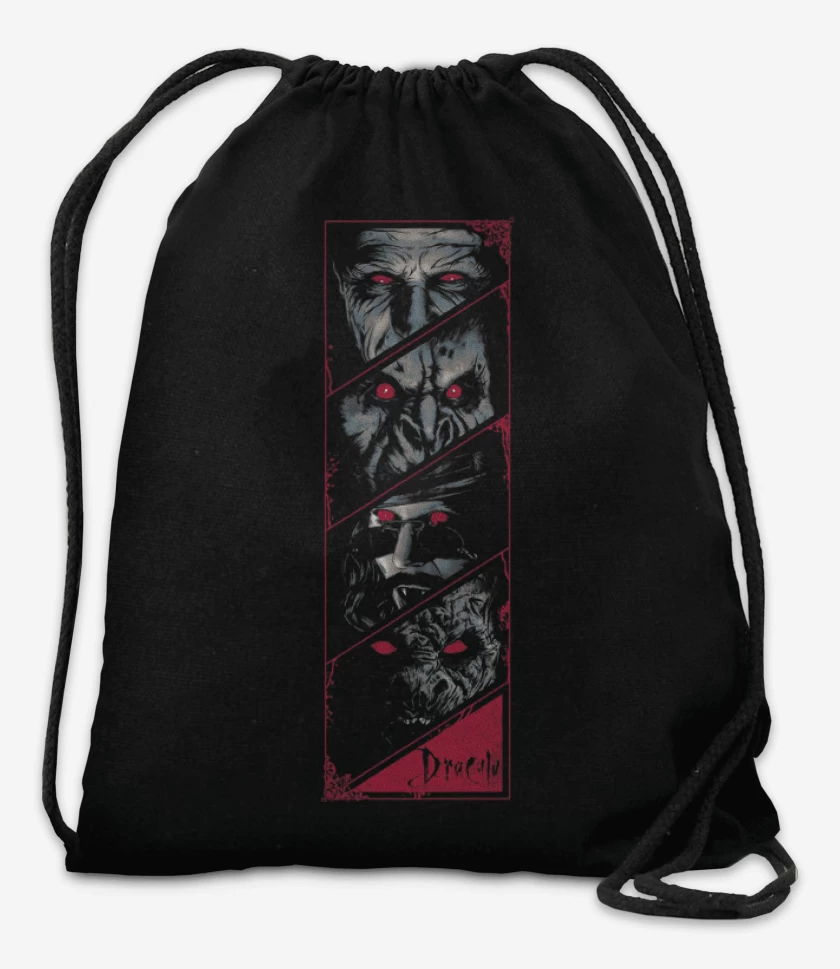 Mochila Negro de Dracula bram stoker
