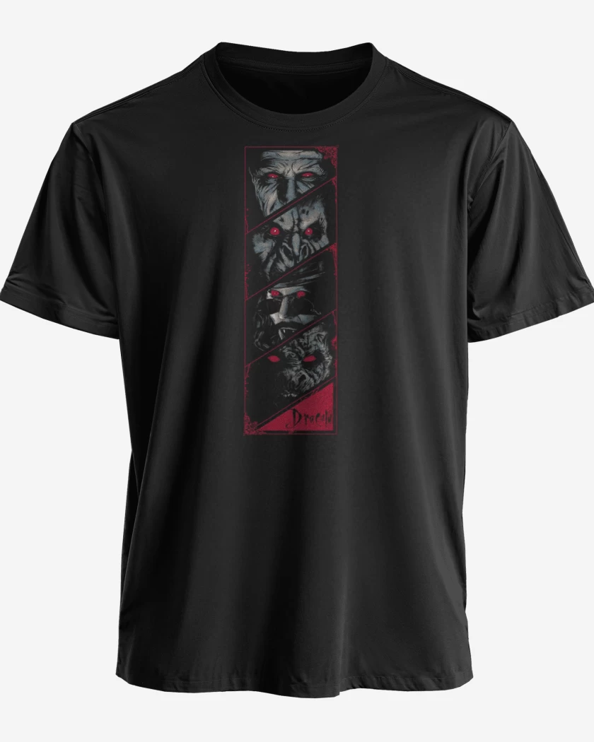 Polera premium Negro de Dracula bram stoker