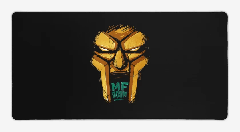 Mouse pad Gamer Negro de MF DOOM