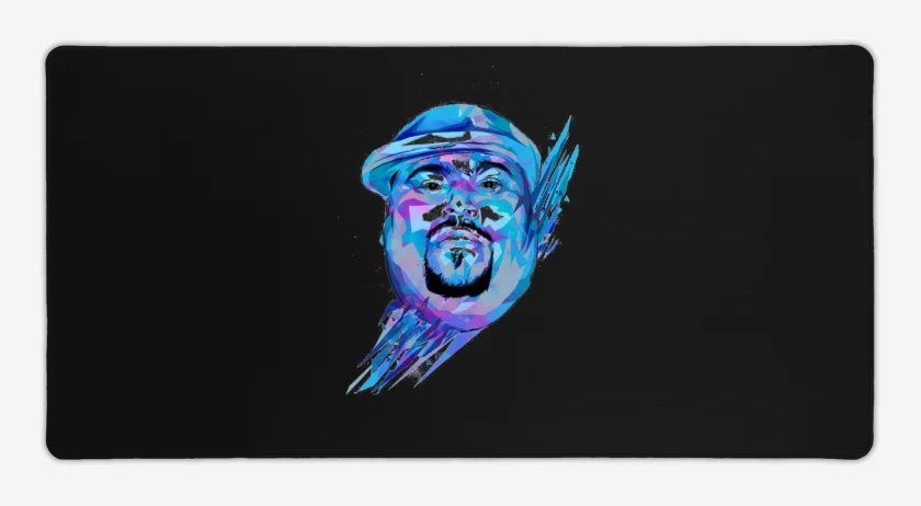Mouse pad Gamer Negro de BIG PUN
