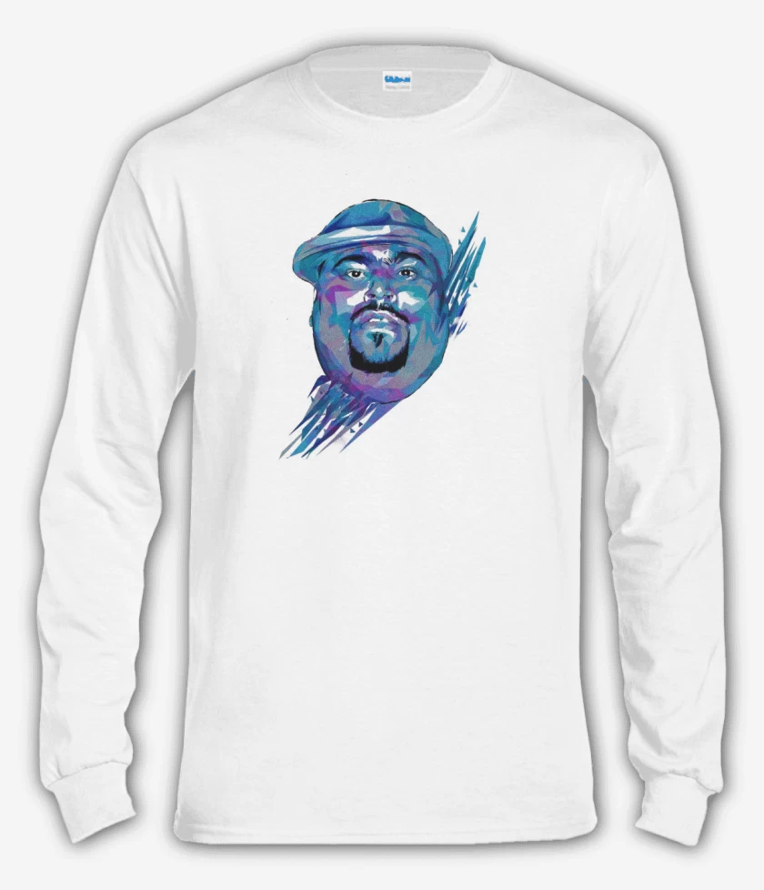 Polera manga larga Blanco de BIG PUN