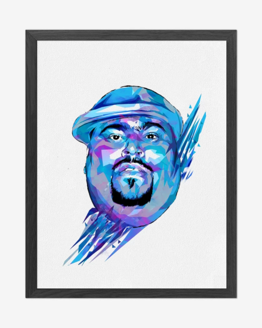 Cuadro decorativo Blanco de BIG PUN