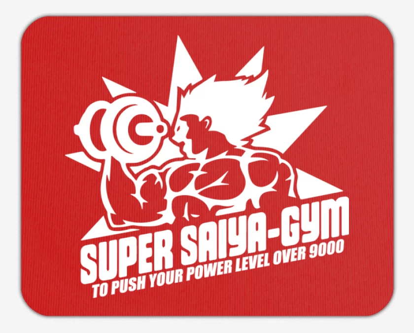 Mousepad Super Saiya-Gym