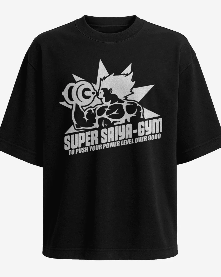 Polera Oversize Super Saiya-Gym