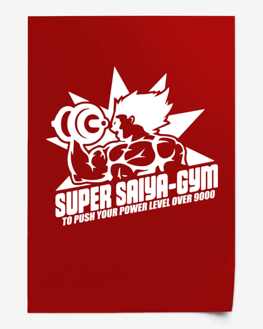 Print Super Saiya-Gym