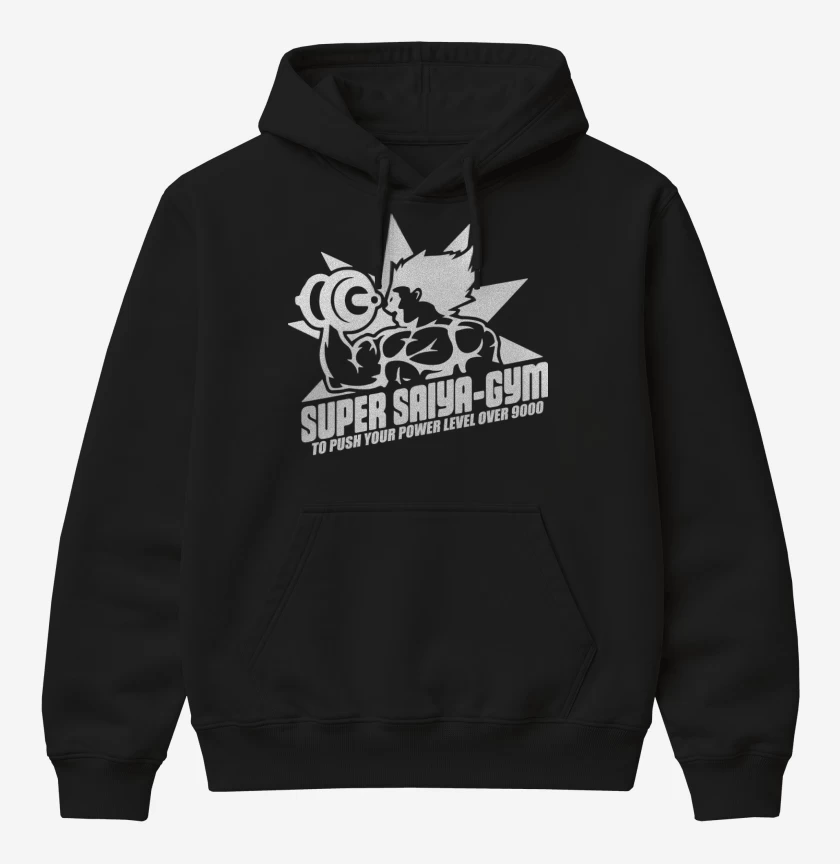 Poleron Canguro básico Super Saiya-Gym