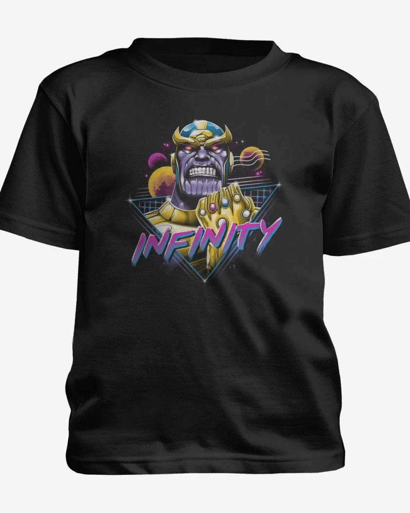 Polera de niño Negro de THANOS INFINITY