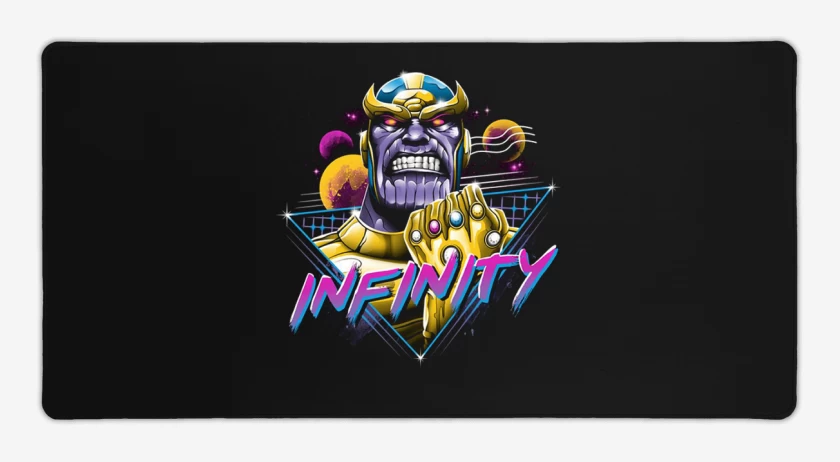 Mouse pad Gamer Negro de THANOS INFINITY